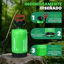 Thumbnail 5 de HYCHIKA Pulverizador a presión 5 L para jardinería 🪴