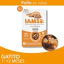 Thumbnail 3 de IAMS Advanced Nutrition Gatitos, pollo en salsa 12x85 g 🐱