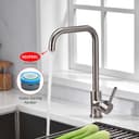 Thumbnail 4 de Ibergrif M22105A Grifo de cocina 360° cepillado 🚰