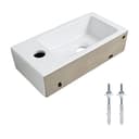 Thumbnail 6 de Ibergrif M41102-R Lavabo cerámica derecha 376×188×93 mm 🚽