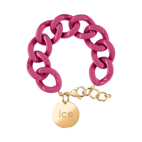 Imagen de ICE Jewellery Chain bracelet Pulsera malla rosa XL, medalla oro 📿 en OfertitasTOP