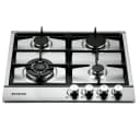 Thumbnail 3 de Infiniton GASDL4 Placa de gas 4 zonas 60 cm acero inoxidable 🔥