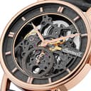 Thumbnail 1 de Ingersoll I00403B Reloj automático esqueleto, correa piel negra ⌚