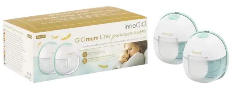 Imagen de InnoGIO GIOmum Line Sacaleches Doble Eléctrico Térmico 🍼 en OfertitasTOP