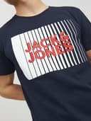 Thumbnail 4 de JACK & JONES Corp Camiseta cuello redondo XXL para Hombre Navy Blazer XXXXL