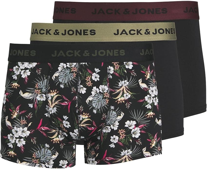 Imagen de Jack & Jones Jacflower Bóxer microfibra 3 pack L en OfertitasTOP