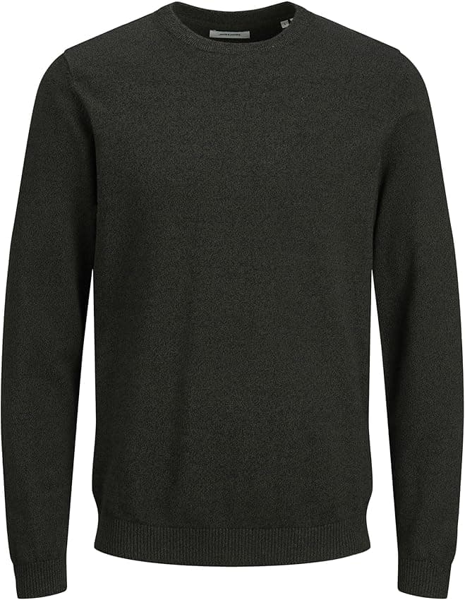 Imagen de JACK & JONES Jjebasic Knit Crew Neck M suéter para hombre 🧥 en OfertitasTOP
