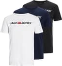 Thumbnail principal de JACK & JONES Jjecorp 3pk Camisetas S/S - Estilo Versátil 👕