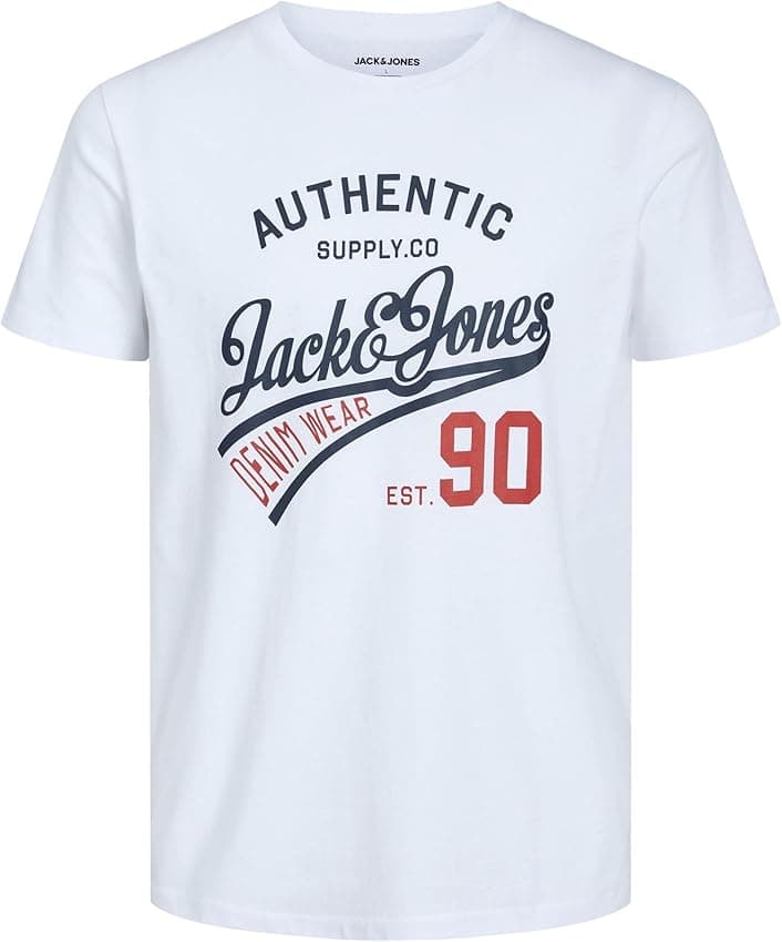 Imagen de JACK & JONES Jjethan tee SS Crew Neck — Pack 3 camisetas L en OfertitasTOP