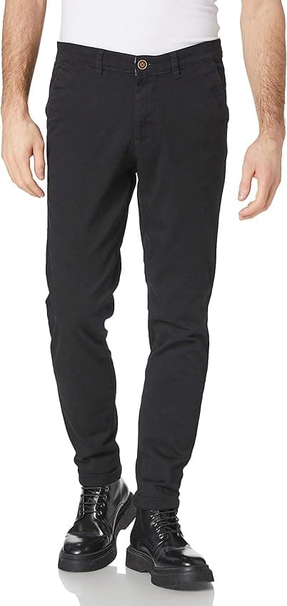 Imagen de Jack & Jones Jjimarco Jjdave pantalones 31W/32L Negra en OfertitasTOP