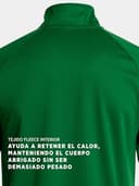 Thumbnail 2 de Joma Faraon Sudadera media cremallera L verde 🧥