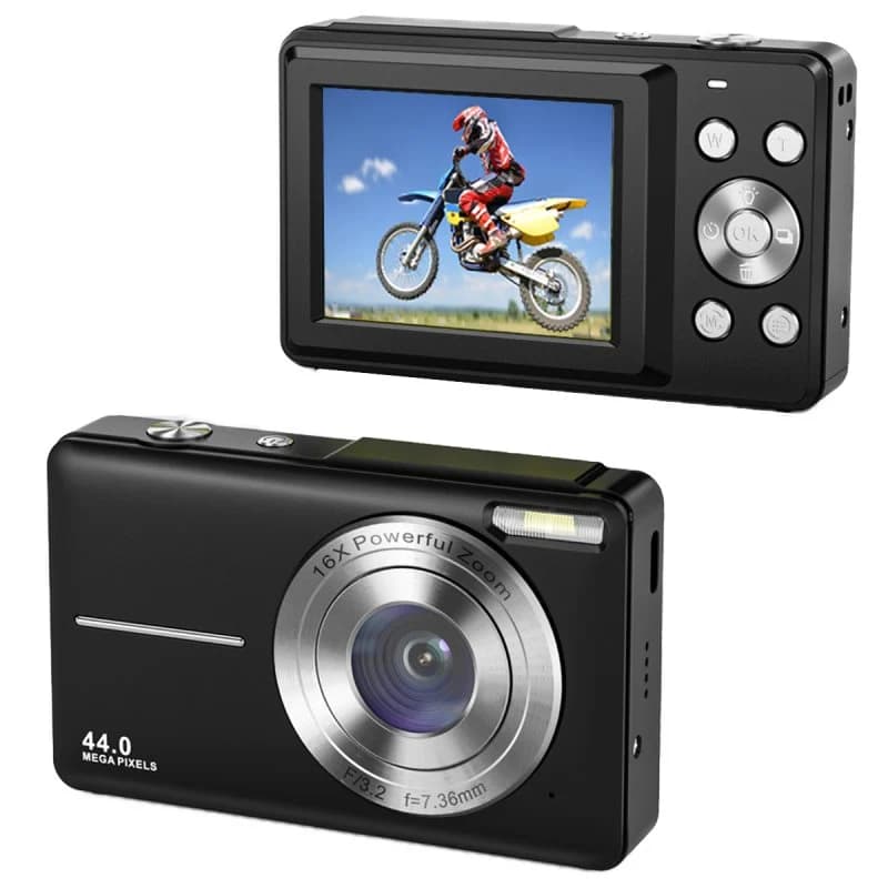 Imagen de Kinsi DC403 Cámara digital 24 MP, 2,4" negra 📷 en OfertitasTOP