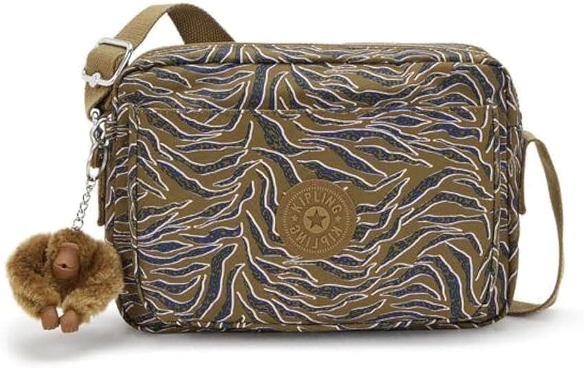 Imagen de Kipling Abanu M Bandolera Mediana 👜 Gris en OfertitasTOP