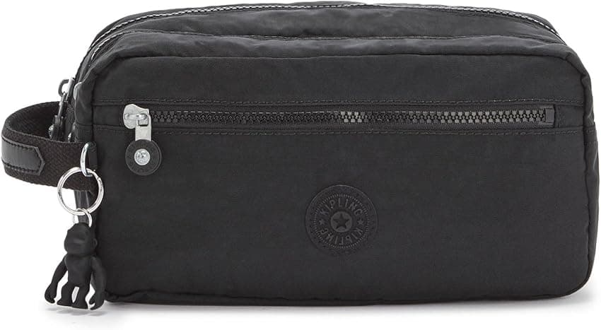 Imagen de Kipling Agot Neceser Mediano, Viaje Esencial 🧳 Negra en OfertitasTOP