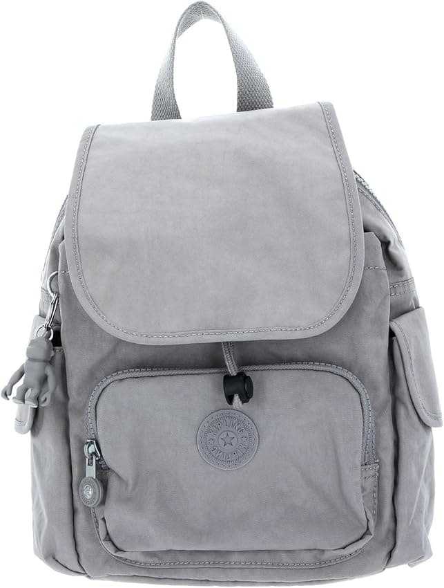 Imagen de Kipling City Pack Mini mochila talla única grey gris en OfertitasTOP