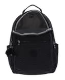 Thumbnail 4 de Kipling Seoul Mochila grande Signature Emb, negro 🎒