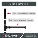 Thumbnail 5 de Kirchhoff 98803828 fregadero con sifón negro 🚰