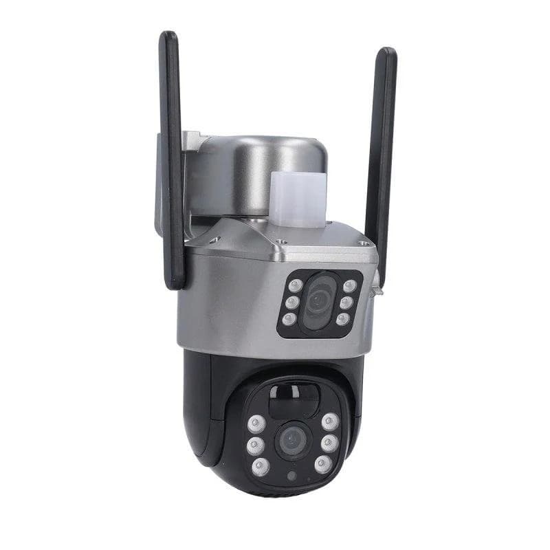 Imagen de Klack Cámara de Seguridad Solar WiFi doble lente IP66 📷 en OfertitasTOP