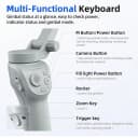 Thumbnail 2 de Klack M01 Estabilizador gimbal 3 ejes con luz de relleno