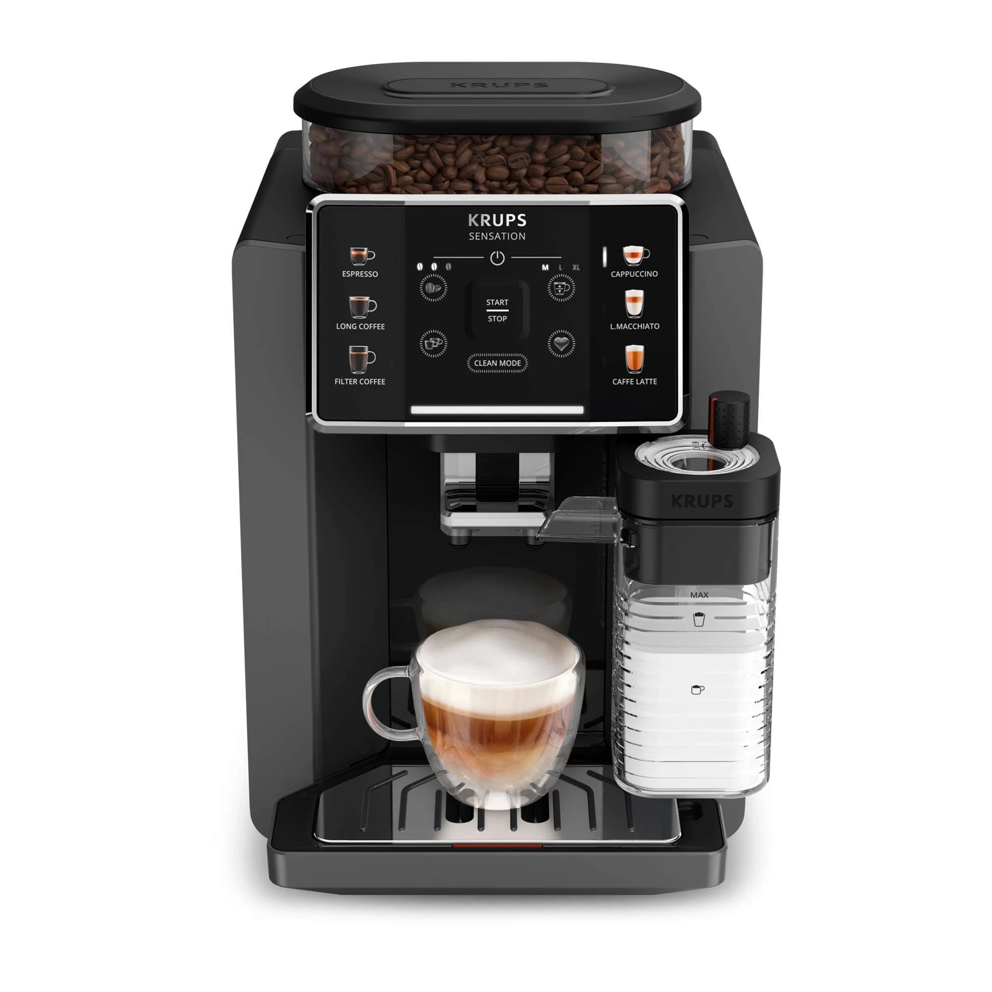 Imagen de Krups Sensation Milk EA912 cafetera 6 bebidas en OfertitasTOP