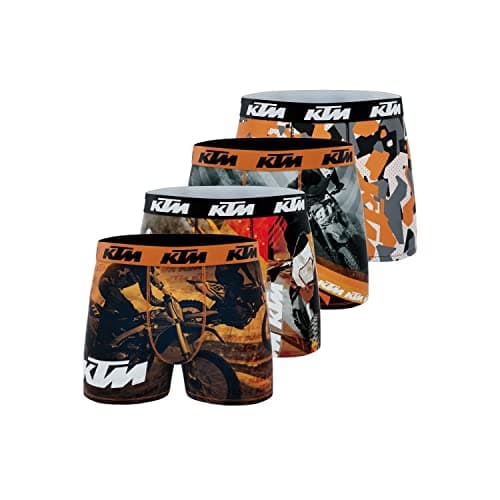 Imagen de KTM by FREEGUN Boxer microfibra transpirable (4 unidades) 🩲 en OfertitasTOP