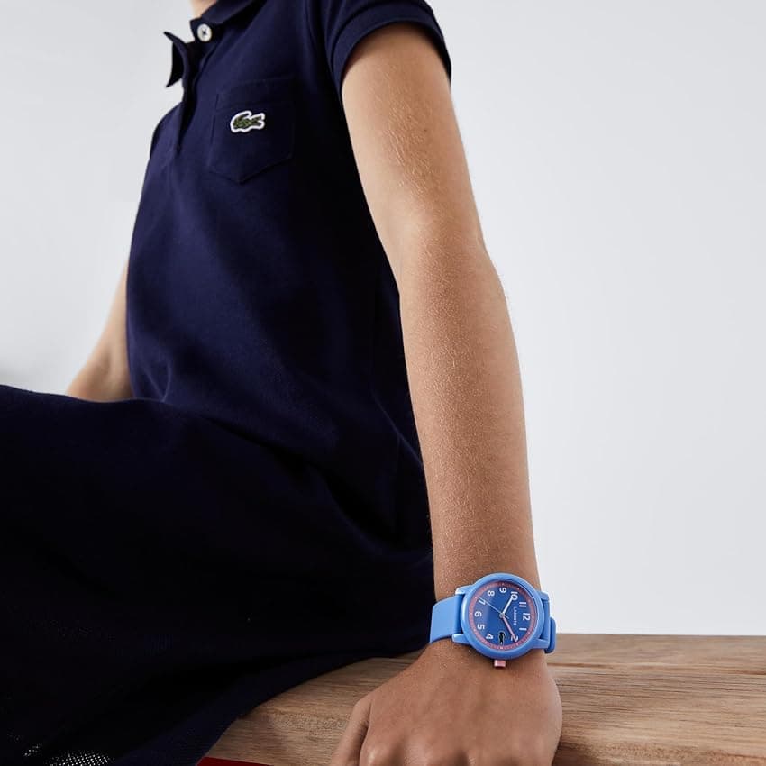 Imagen de Lacoste 2030041 reloj analógico infantil 12.12, correa azul ⌚ en OfertitasTOP