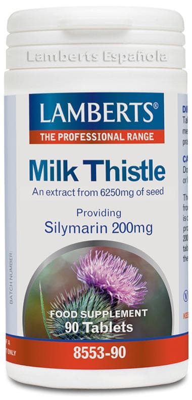 Imagen de Lamberts Cardo Mariano 6.250 mg — 90 comprimidos 💊 en OfertitasTOP
