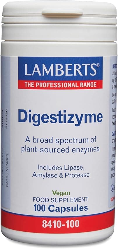 Imagen de Lamberts Digestizyme 🌿 100 Cápsulas para la digestión en OfertitasTOP