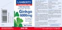 Thumbnail 1 de Lamberts Ginkgo Biloba 6000 mg 180 tabletas 💊