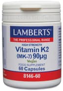 Thumbnail principal de Lamberts Vitamina K2 Menaquinona-7 90 mg, 60 cápsulas 💊
