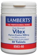 Thumbnail principal de Lamberts Vitex Agnus Castus 1000 mg 60 tabletas 💊