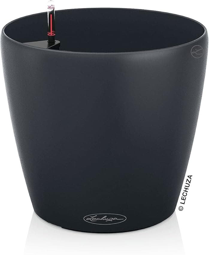 Imagen de Lechuza Classico Color 28 macetero jardín 28,5 cm gris pizarra en OfertitasTOP