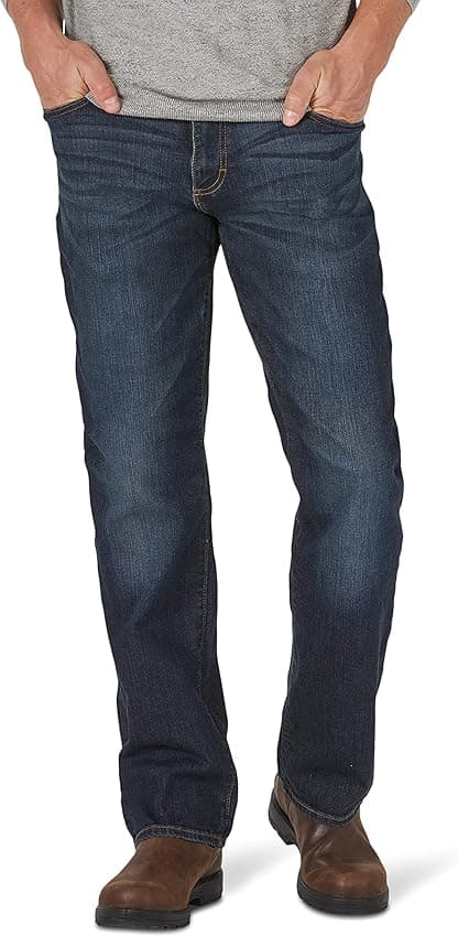 Imagen de Lee Hombre Jeans Bootcut XM Azul, Regular Fit 👖 en OfertitasTOP