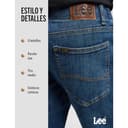 Thumbnail 5 de Lee Maddox Straight Fit Xm 36W/32L Jeans hombre 👖
