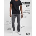 Thumbnail 3 de Lee Slim Fit Mvp Jeans Gris 32W/36L 👖