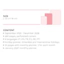 Thumbnail 6 de Legami Agenda diaria 2025-2026 Medium 16 meses, 9,5x13,5 cm 📒