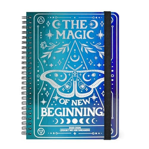 Imagen de Legami Agenda semanal Moth 2025–2026, 16 meses 📚 en OfertitasTOP