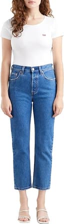 Thumbnail 1 de Levi's 501 Crop Vaqueros Mujer 👖 Jazz Pop, 28W/26L