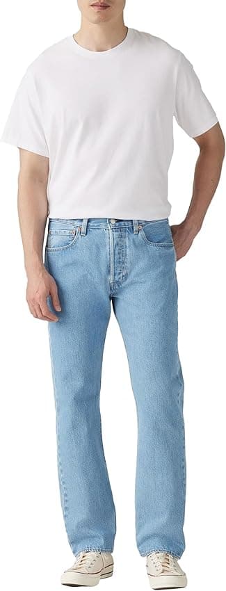 Imagen de Levi's 501 Original Fit Vaqueros Ferry Building Blue 33W/30L 👖 en OfertitasTOP