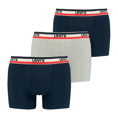 Imagen de Levi's Boxer azul marino/gris para hombre 🎽 en OfertitasTOP
