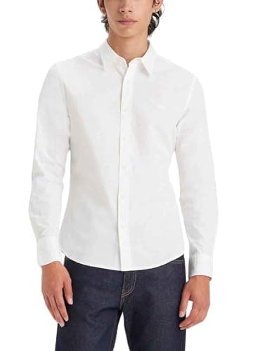 Imagen de Levi's Long-Sleeve Battery Housemark Slim Camisa XS 👕 en OfertitasTOP
