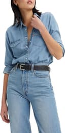 Thumbnail 2 de Levi's Ribcage Straight Ankle Jeans 🤍 Light Indigo 34W/29L