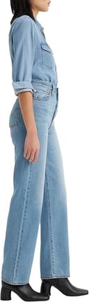 Thumbnail 4 de Levi's Ribcage Straight Ankle Jeans 🤍 Light Indigo 34W/29L