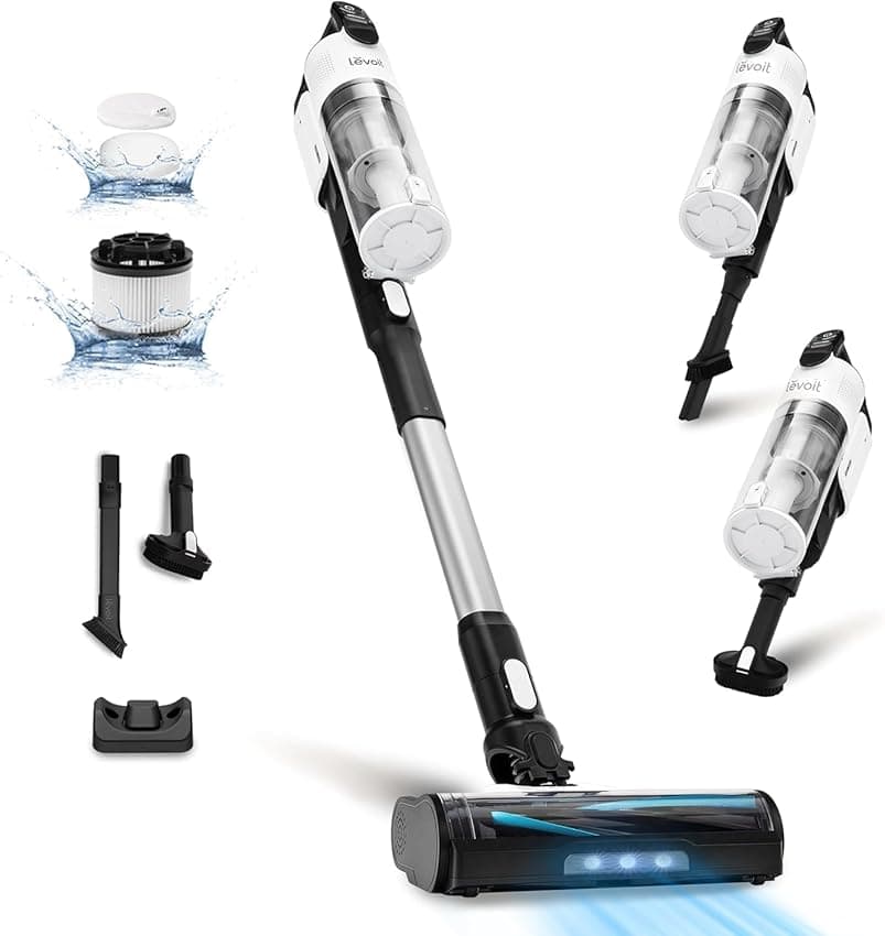 Imagen de LEVOIT Aspiradora sin Cable 4 en 1 🐾 - Ideal para Mascotas en OfertitasTOP