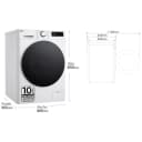 Thumbnail 3 de LG Serie 600 F4WR6011AGW Lavadora 11 kg