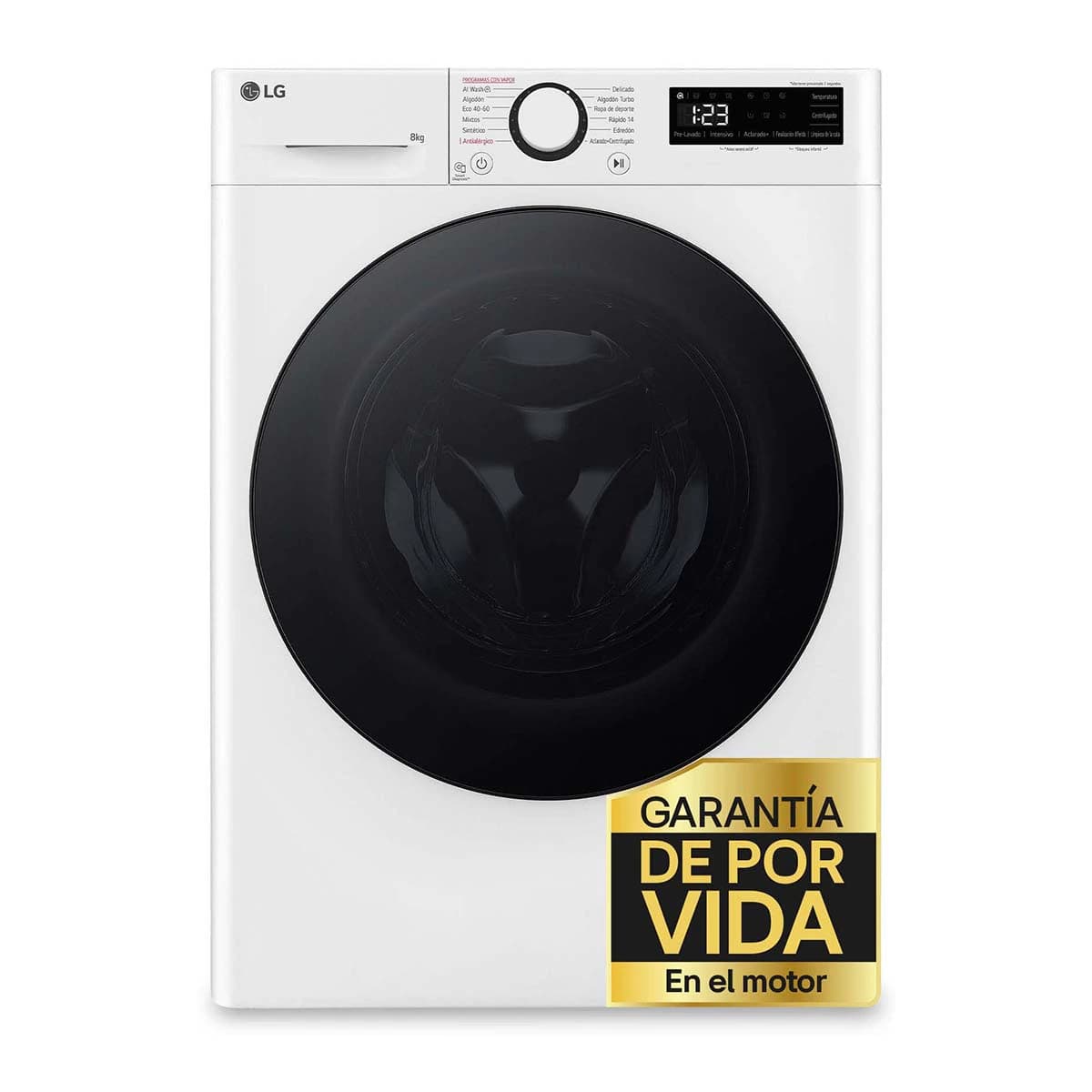 Imagen de LG F2WR5S08AGW lavadora 8 kg 1200 rpm TurboWash 360 en OfertitasTOP