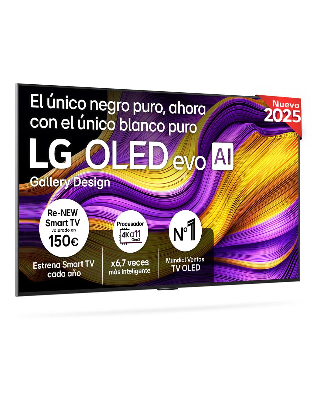 Imagen de LG OLED55G55LW Smart TV OLED evo AI G5 55" 4K 2025 📺 en OfertitasTOP