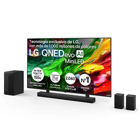 Imagen de LG QNED86 86" QNED evo MiniLED 4K 2025 + barra S70TR 📺 en OfertitasTOP