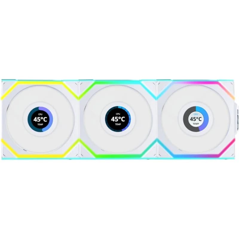 Imagen de Lian-Li UNI FAN SL Wireless LCD 120 RGB 3x 120 mm 🖥️ en OfertitasTOP