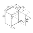 Thumbnail 1 de Liebherr Re 1401 Frigorífico mini Smart Frost, reacond. 🧊